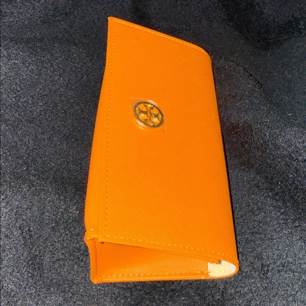 Tory Burch Vibrant Orange Clutch